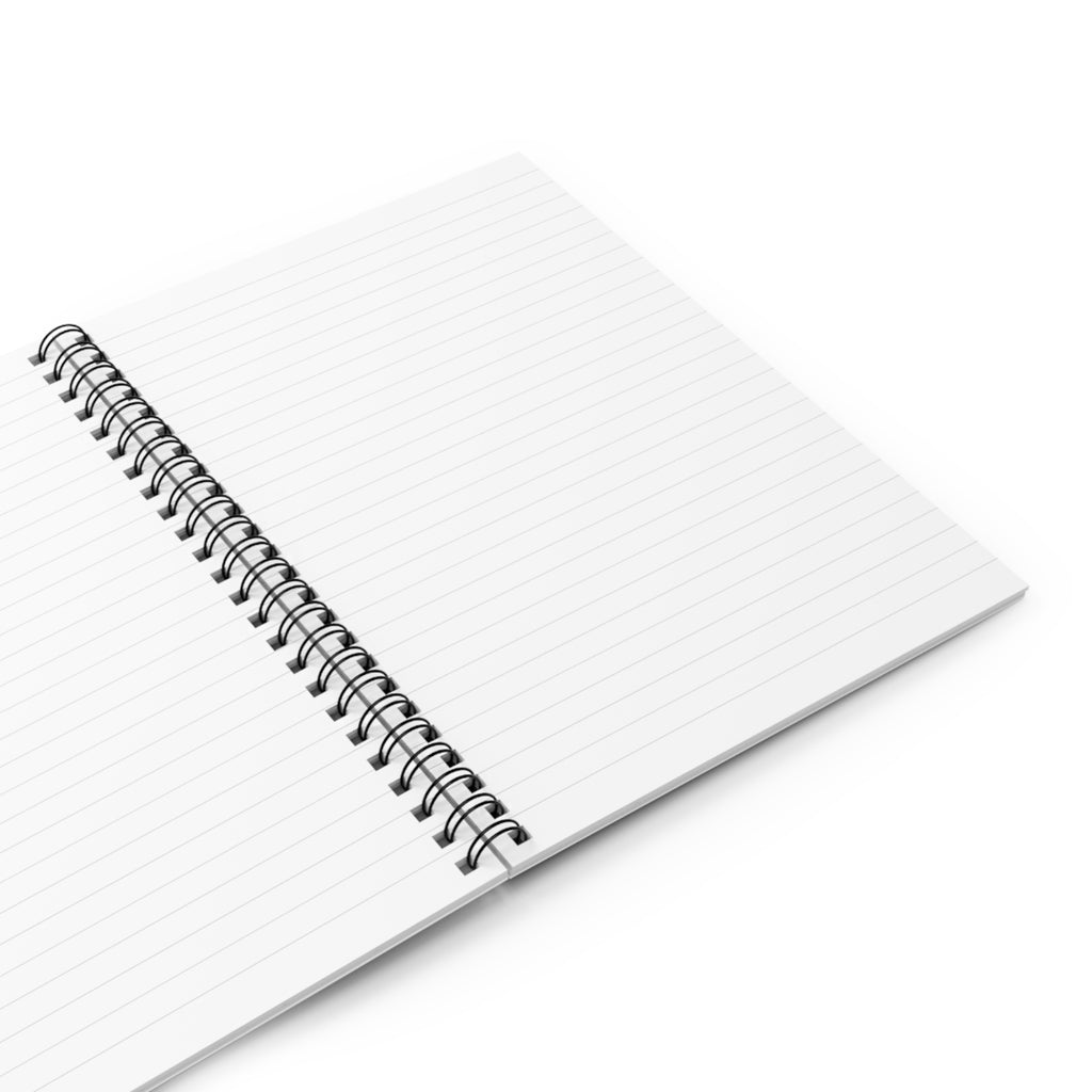Her Walk Christian Spiral Notebook — Inspirational Isaiah 41:10 Ruled Journal