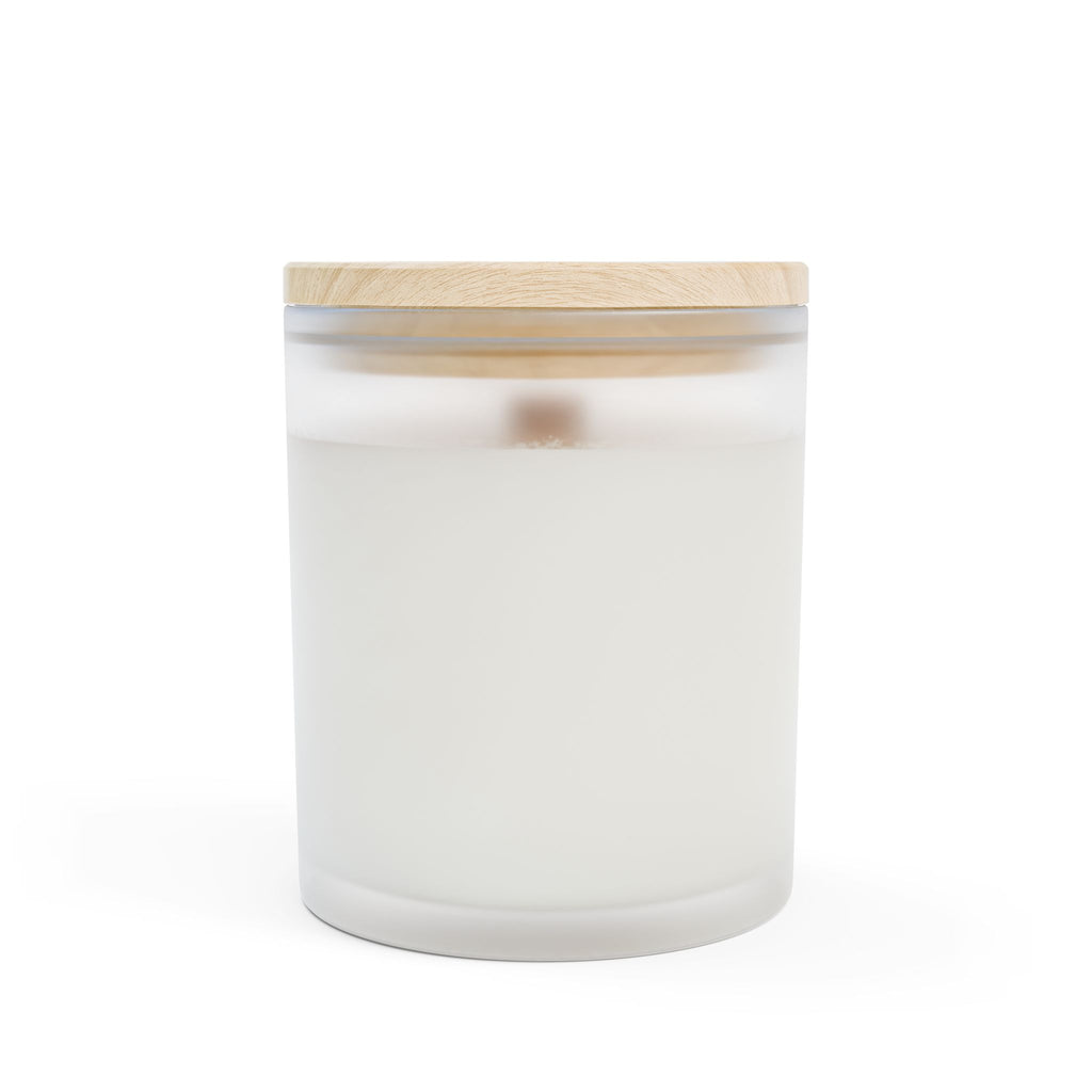 Candle — "God's GPS" Frosted Glass Inspirational Candle (11 oz)