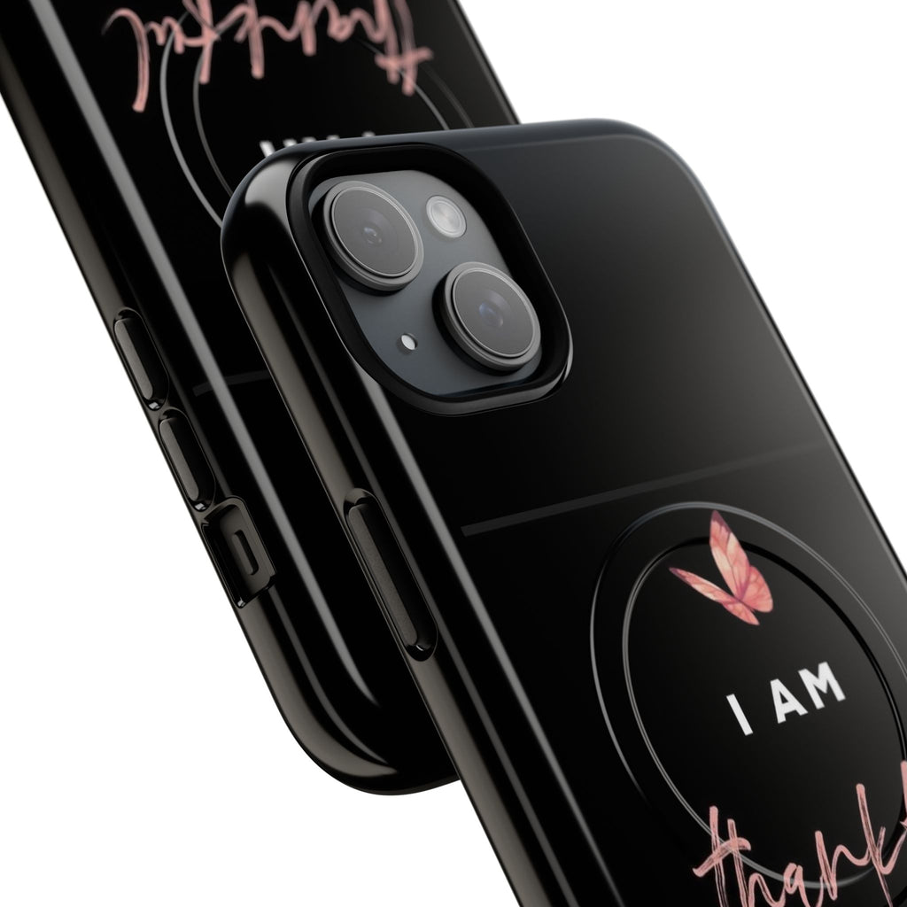 Phone Case — "I Am Thankful" Tough Magnetic Protective Case