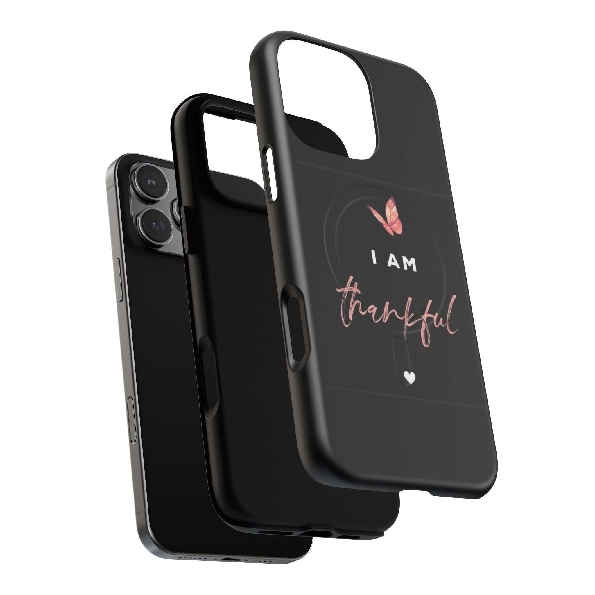 Phone Case — "I Am Thankful" Tough Magnetic Protective Case