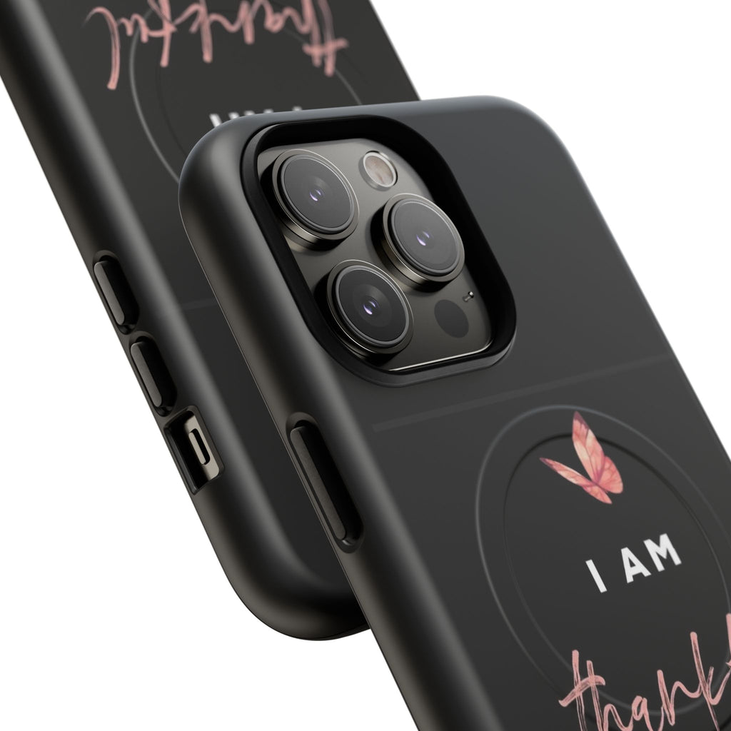 Phone Case — "I Am Thankful" Tough Magnetic Protective Case